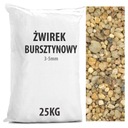 Jantárový štrk pre záhradnú dekoráciu 25 kg