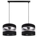 STROPNÝ LAMP luster OWIS 2x LAMPSHADE valcové pruhy