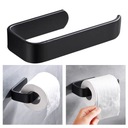 LOFT matný čierny držiak na toaletný papier
