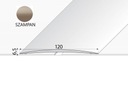 Prahová lišta A73 120mm EFFECTOR Šampanské 200cm