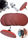 VELCRO DISC 125 + kotúče z brúsneho papiera 70 ks m14