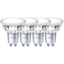 4 x GU10 LED žiarovka 5W=50W 550lm PHILIPS 4000K