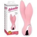 Silikónový masážny prístroj na králiky svetloružový Oh My Rabbit