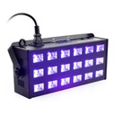 Reflektorová pódiová lampa stroboskop DMX LIGHT4ME LED UV 18x3W
