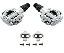Pedále Shimano PD-M520 SPD, strieborné