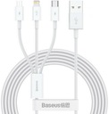 Pre službu 3v1 BASEUS USB-C MicroUSB Lightning