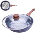 HLUBOKÝ ŽULOVÝ PANEV 24cm Zilner wok s pokrievkou