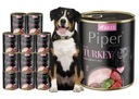 PIPER mokré krmivo pre psov morka a brokolica 12x800g Dolina Noteci NOVINKA