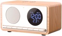 Bezdrôtový rádiobudík Manta Rimini RDI912W Bluetooth Clock Alarm White