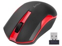 Myš A4TECH V-TRACK G3-200N-1 Black+Red WRLS