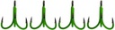 Kotvy na sumce MadCat A-Static Treble 6X 2/0 Bal. 4ks / 55957