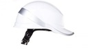 Biela konštrukcia prilby vyrobená z ABS, veľkosť nastaviteľná
