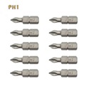 tny skrutkovací bit PH1 PH2 PH3 PZ1 PZ2 PZ3