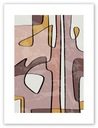 BOHO abstraktný moderný PLAGÁT B1 100x70cm #T35