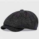Peaky Blinders SHELBY COMPANY plochá šiltovka Elegantná tmavošedá TEPLÁ 56-59cm