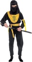 Halloweensky kostým kostým Ninja 5-7 ročný kostým