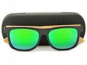 Drevené bambusové polarizačné slnečné okuliare pre mužov, UV400 SUNSHINE
