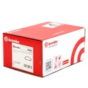 Brembo P54031 Zadné brzdové platničky Citroen Chrysler