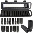 NÁRAZOVÉ ZÁSUVKY 1/2'' DLHÁ SADA 10-32MM 13 EL