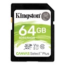 Pamäťová karta SD Kingston Canvas Select Plus SDS2/64GB 64GB