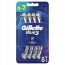 GILLETTE BLUE3 JEDNOPOUŽITIE CRAVER CHAMPIONS 6 2