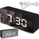 LED HODINKY ELEKTRONICKÝ ZRKADLOVÝ BUDÍK TEPLOMER
