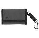 4F PEŇAŽENKA NA VELCRO polyester sivá 4F U006