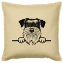 Darčekový vankúšik MINIATURE SCHNAUZER DOG