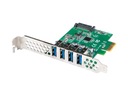 LANBERG PCI-E X1 CARD -> 4X USB-A 3.1 GEN1 FOLLOW