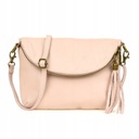 Dámska kabelka z prírodnej kože Messenger Bag Flap