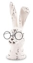 Veľkonočná figúrka zajačika s okuliarmi 27x10cm