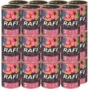Rafi Mokra Junior s teľacím mäsom 24x400g mokré krmivo pre psov a šteniatka