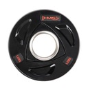 ČIERNY OLYMPIJSKÝ TANIER S GUMAMI 1,25 KG HMS TOX