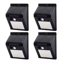 SOLÁRNE LAMPY 30LED SO SNÍMAČOM POHYBU x4 Set