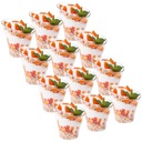 12x šálky CUPS dezertné nádoby na občerstvenie dezertné predjedlá