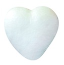 DIY Heart Polystyrén dekorácie dekorácia 80 mm 25 ks