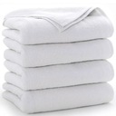 4x veľký hotelový uterák 70x140 - 4 kusy uteráky veľmi savé 500g 95C