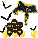 BALOONS narodeninový dekoračný set BATMAN
