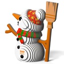 Samostatné 3D puzzle snehuliaka 28 dielikov. EKO EDU