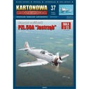 Kartónová kolekcia 37 - Lietadlo PZL.50A Jastrząb