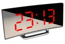 HODINY ELEKTRONICKÝ DIGITÁLNY BUDÍK SILENT LED MODERNÉ STOJATÉ ZRKADLO
