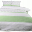 Flanelové obliečky flanel 220x200, sivé ornamenty, prúžky, biele prúžky
