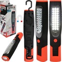 LED DIELENSKÁ LAMPA, NABÍJACIA, 3 MAGNETY, 2 LI-ION HÁČKY, YATO