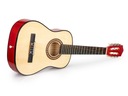 VEĽKÁ DREVENÁ GITARA PRE DETI, 6 STRÚN, 86 cm