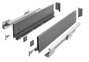 GTV AXIS PRO PUSH TO OPEN DRAWER 450B STREDNÁ L450 H116 ANTRACITOVÁ ZÁSUVKA