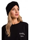 EU UNI M601 Turban Čiapka - čierna EU UNI