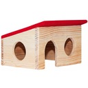 Drevený domček Nature Hamster Home S pre hlodavce