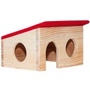 Drevený domček Nature Hamster Home S pre hlodavce