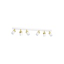 Milagro MLP6131 JOKER WHITE/GOLD stropné svietidlo 6x
