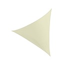 Béžová trojuholníková tienidlo plachta 5x5 m